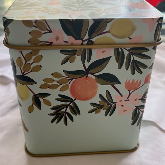 Rifle Paper Co Recipe Tin- Florida Orange Grove Print - Picture 2 of 6